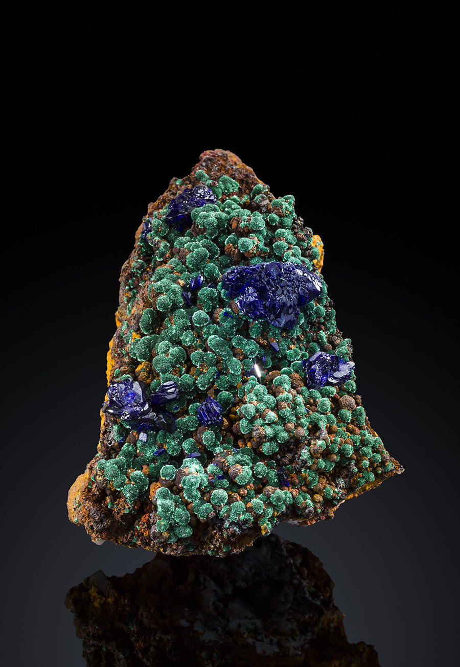 7367 - AZURITE with MALACHITE